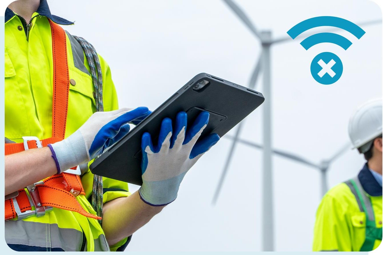 Working offline in the field